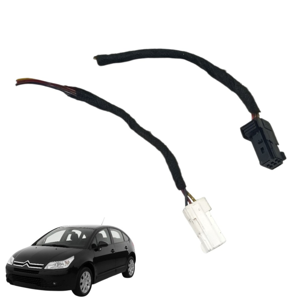 Par Plug Comando Botão Vidro Motorista Citroën C4 2010 2011