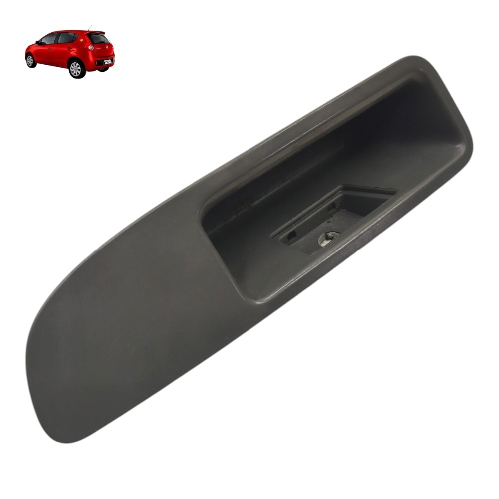 Puxador Porta Traseira Esquerda Fiat Palio Attractive 2013 Cinza