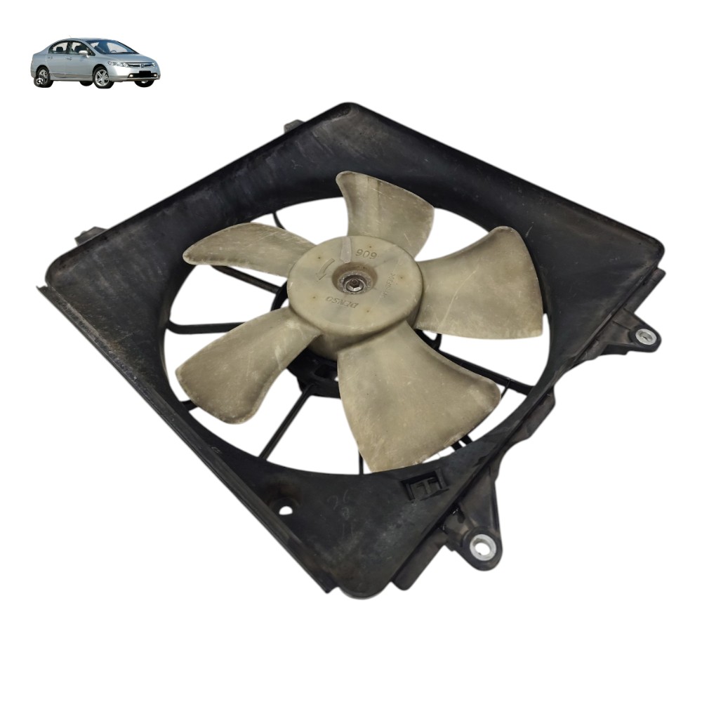 Motor Ventoinha Radiador 5 Pás Honda Civic G8 1.8 2007 2008 1