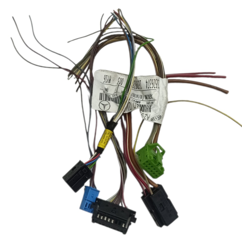 Kit Plug Conector Botão Emergência Mercedes Gle 43 Amg 2017 2