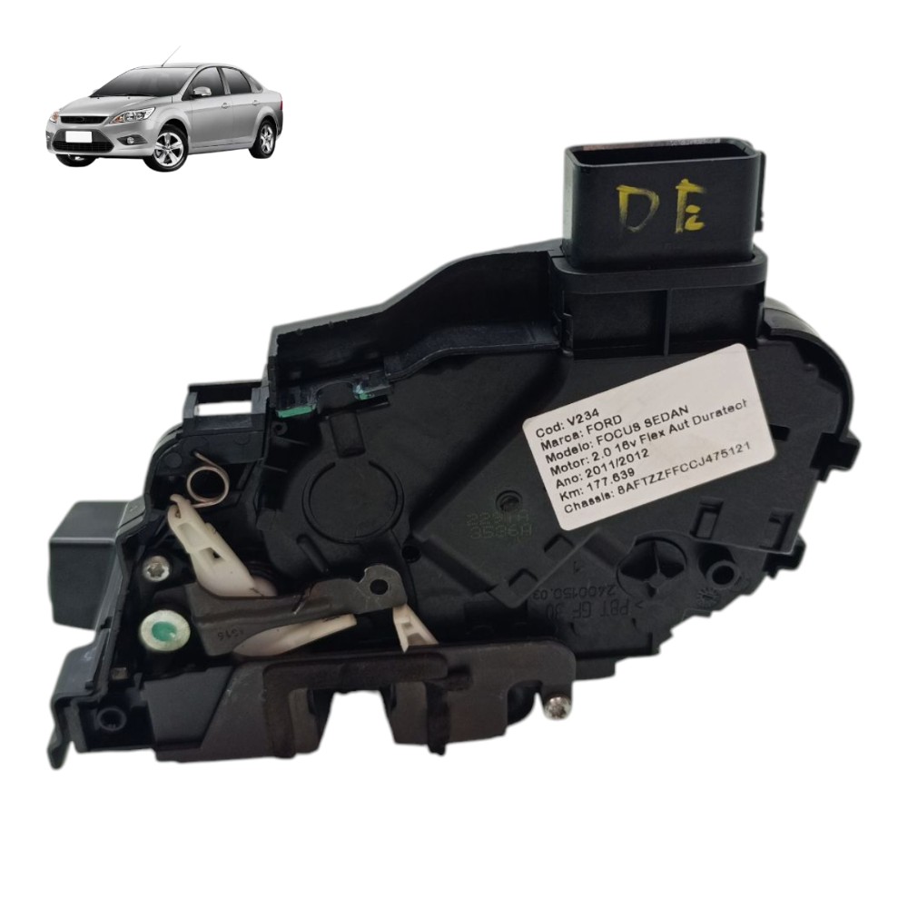 Fechadura Porta Dianteira Esquerda Ford Focus 2011 2012 2013 1