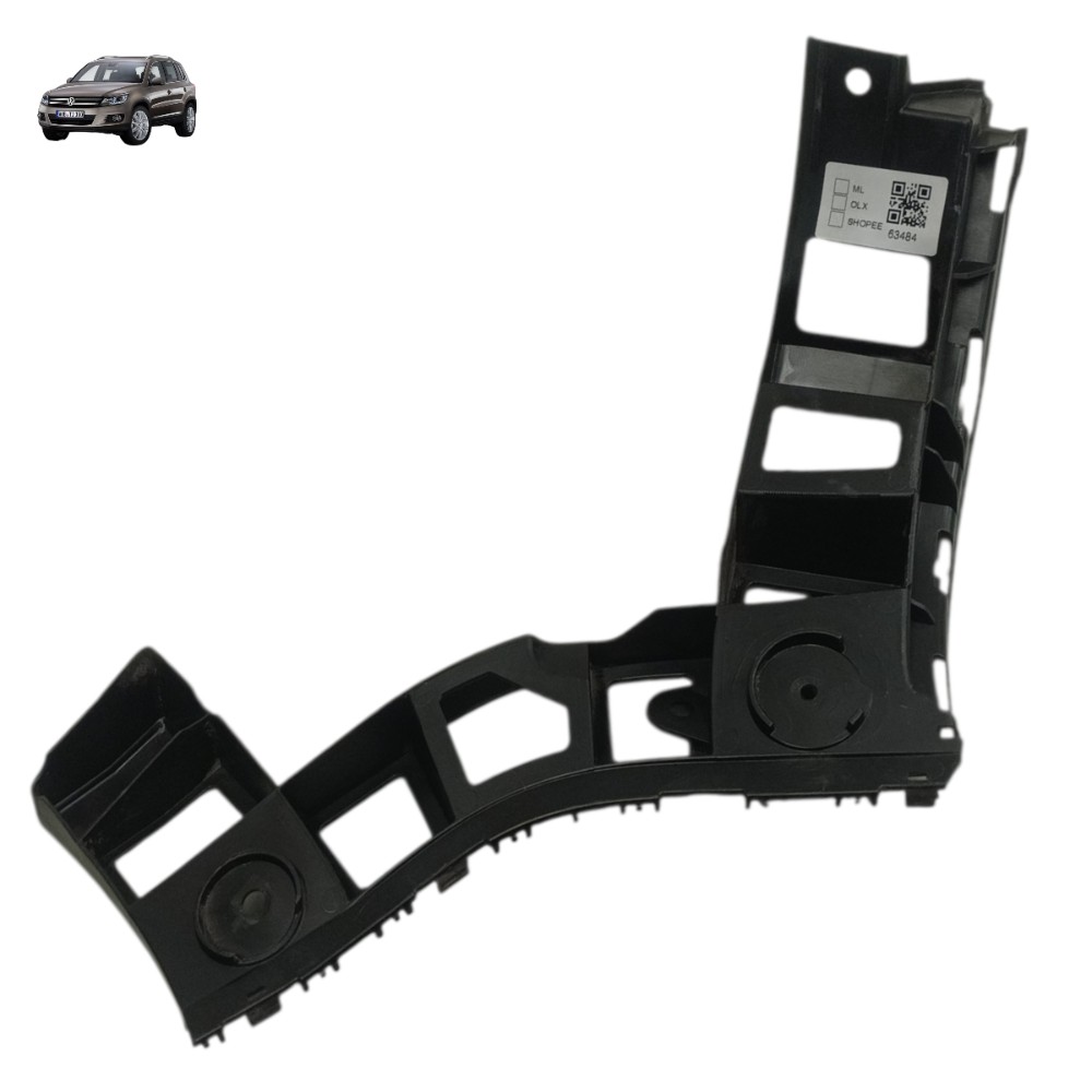 Guia Parachoque Traseira Esquerda Vw Tiguan 2011 2012 2013 1