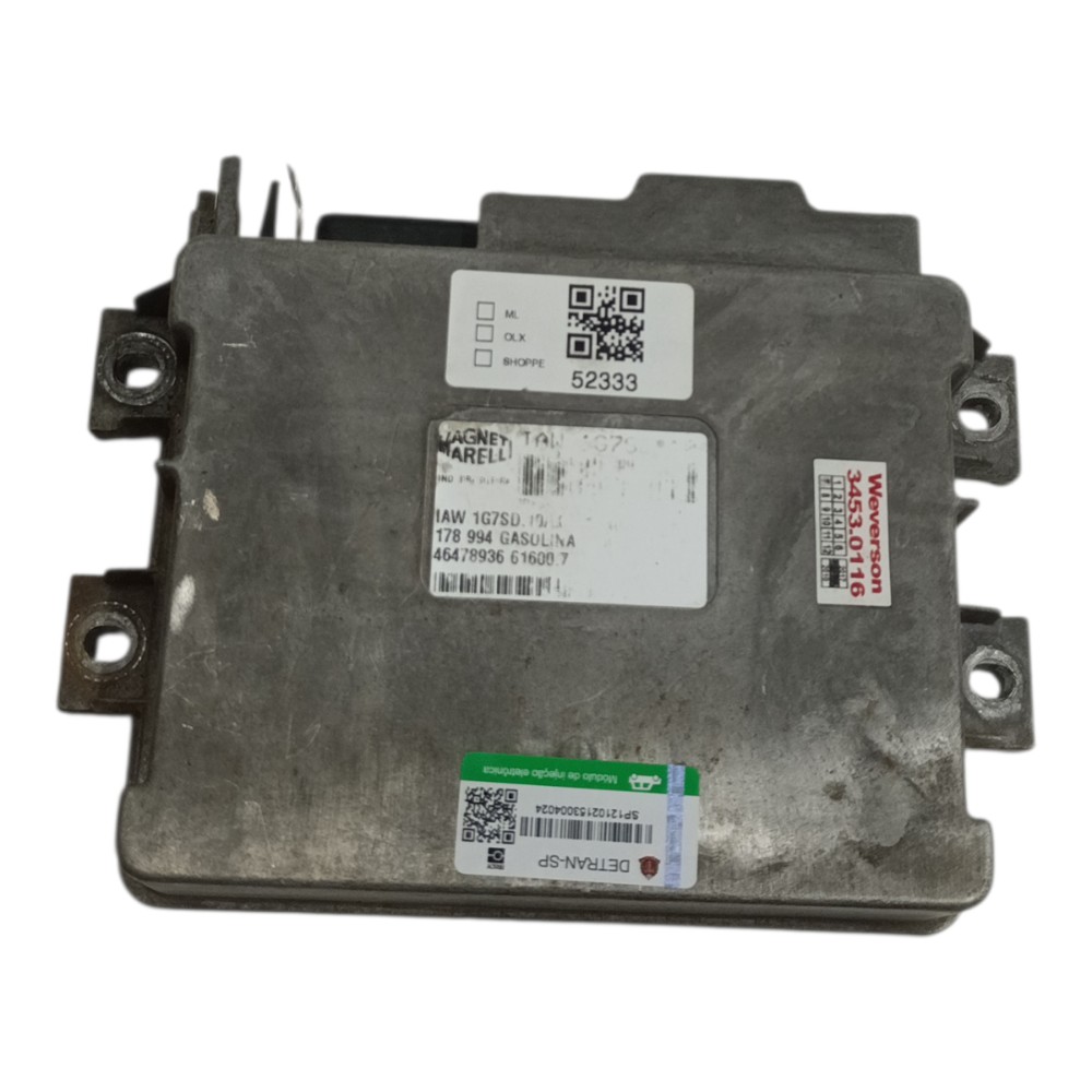 Módulo injeção Fiat Palio 1.0 fiasa 1996 1997 1998 1999 2