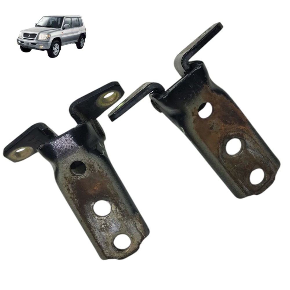 Par dobradiça dianteira esquerda Mitsubishi Pajero TR4 2005 1