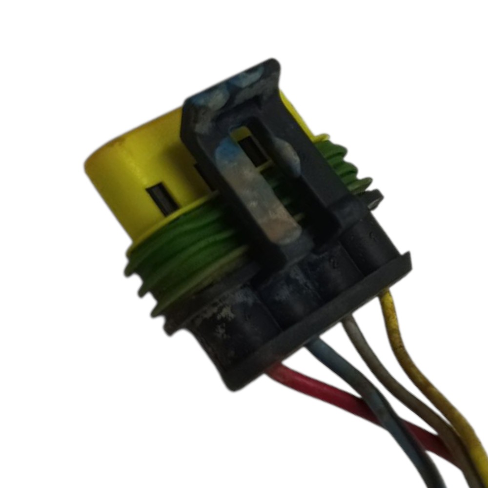 Plug conector sonda lambda pós Fiat Idea 1.8 etorq 2012 2013 4