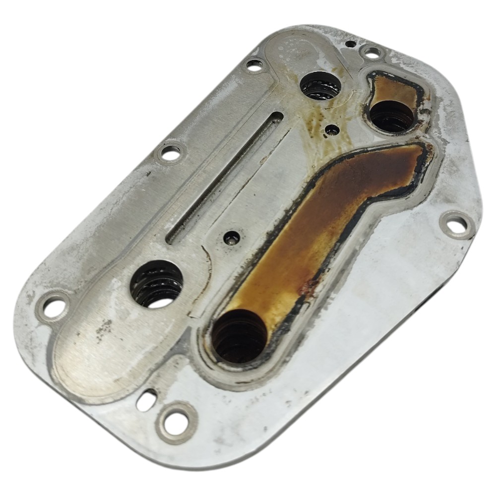 Resfriador trocador óleo motor gm sonic cruze 1.6 1.8 2014 2