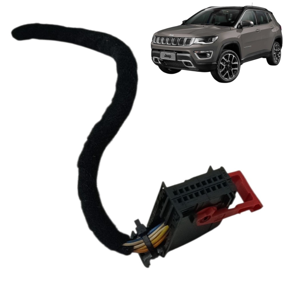 Plug conector painel instrumentos jeep compass 2.0 flex 2020