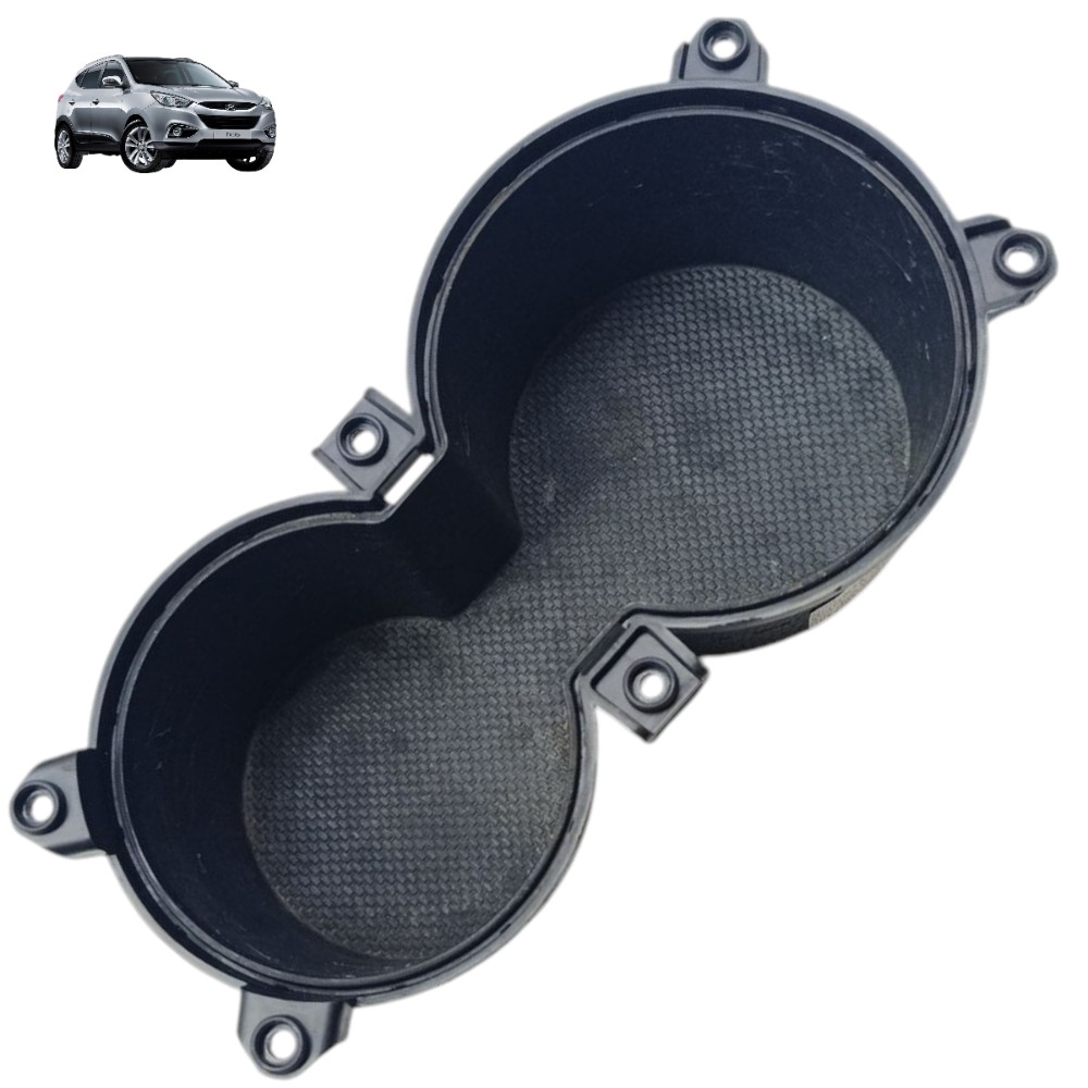Porta Copo Console Hyundai Ix35 2010 2011 2012 13 846522s000 Preto 1