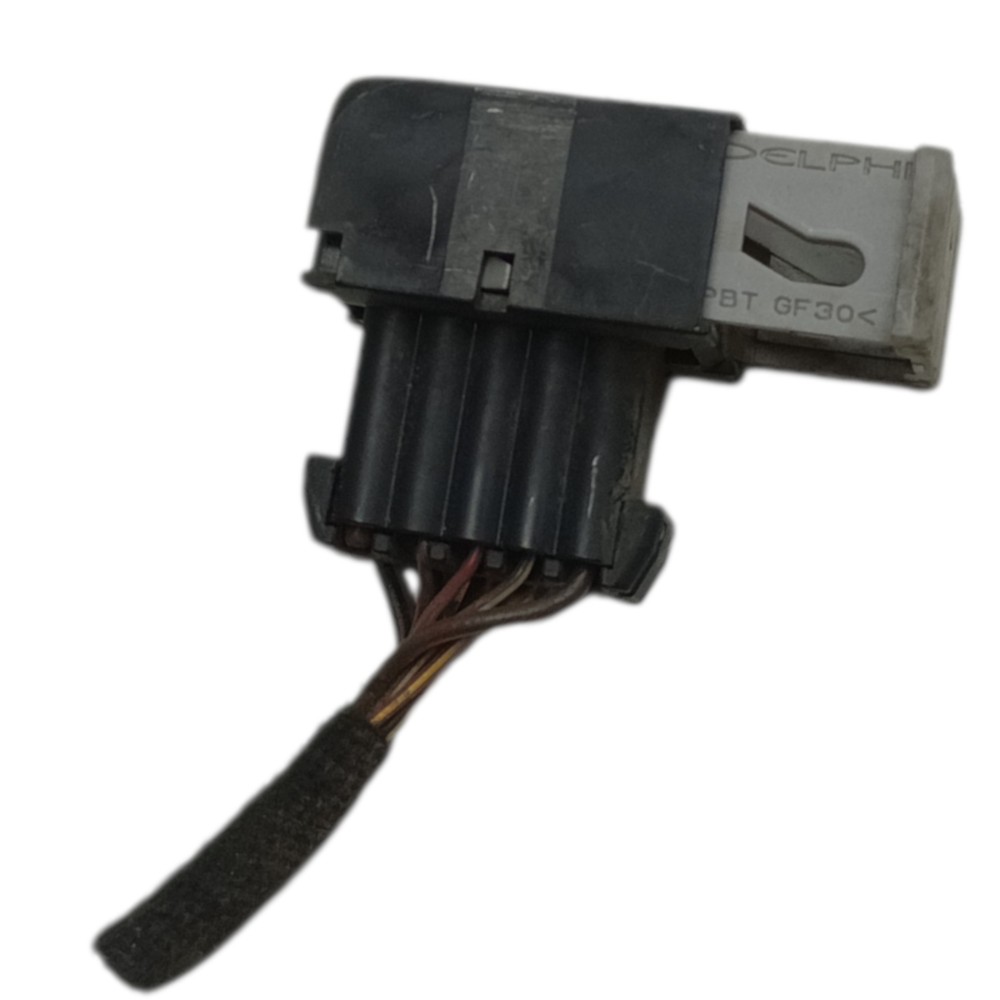 Plug conetor fechadura porta dianteira esquerda Gm Meriva 12 3