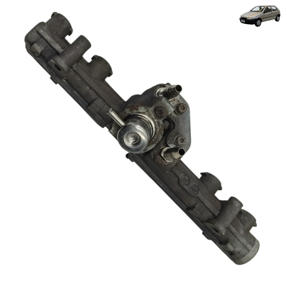 Flauta bico injetor fiat Palio 1.0 fiasa 1999 2000 2001