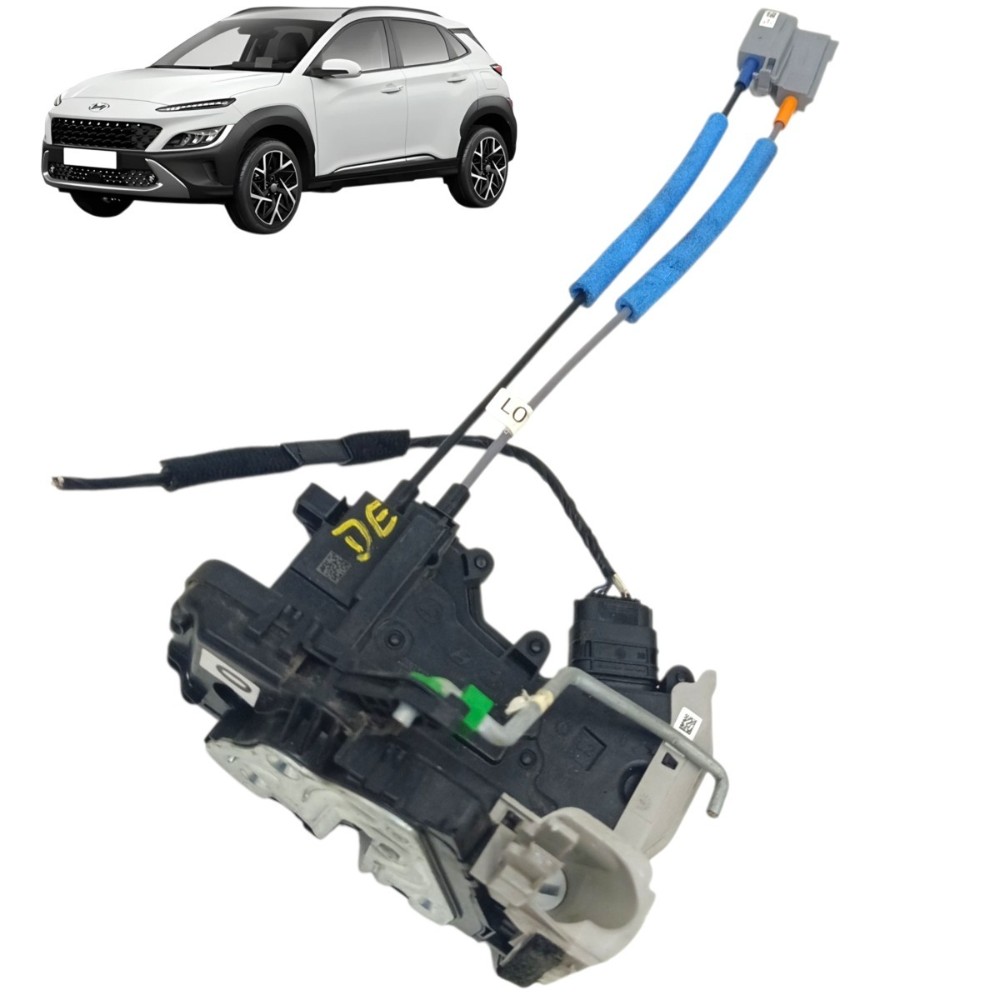 Fechadura Porta Dianteira Esquerda Hyundai Kona 2023 2024
