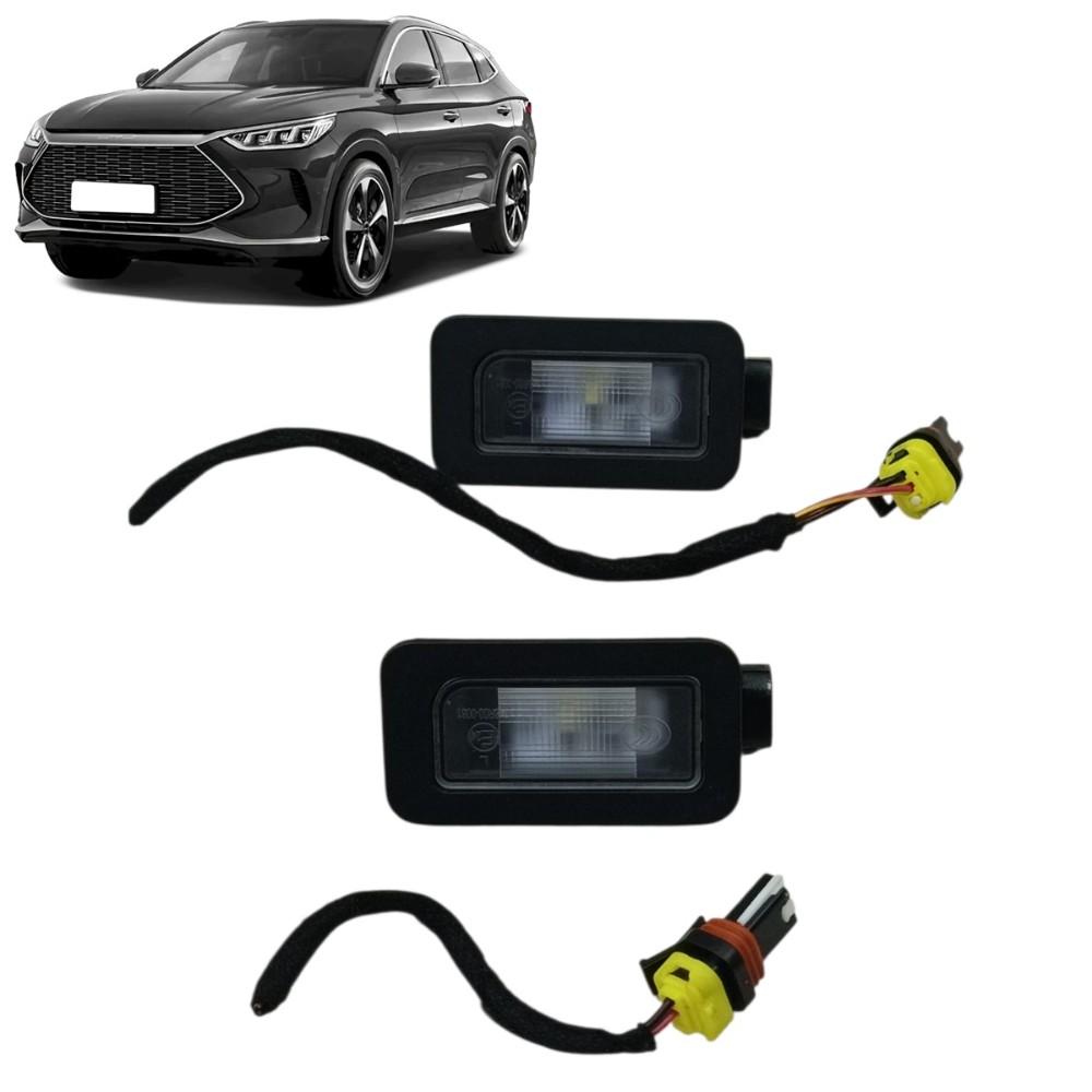 Par luz placa traseira byd song plus 2025 2024 2023