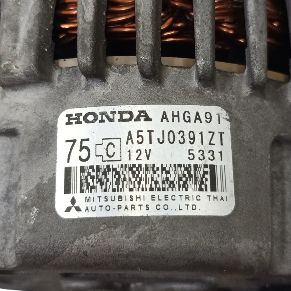 Alternador Honda City Fit 1.5 2015 2016 2017 2018 A5tj0391zt 3
