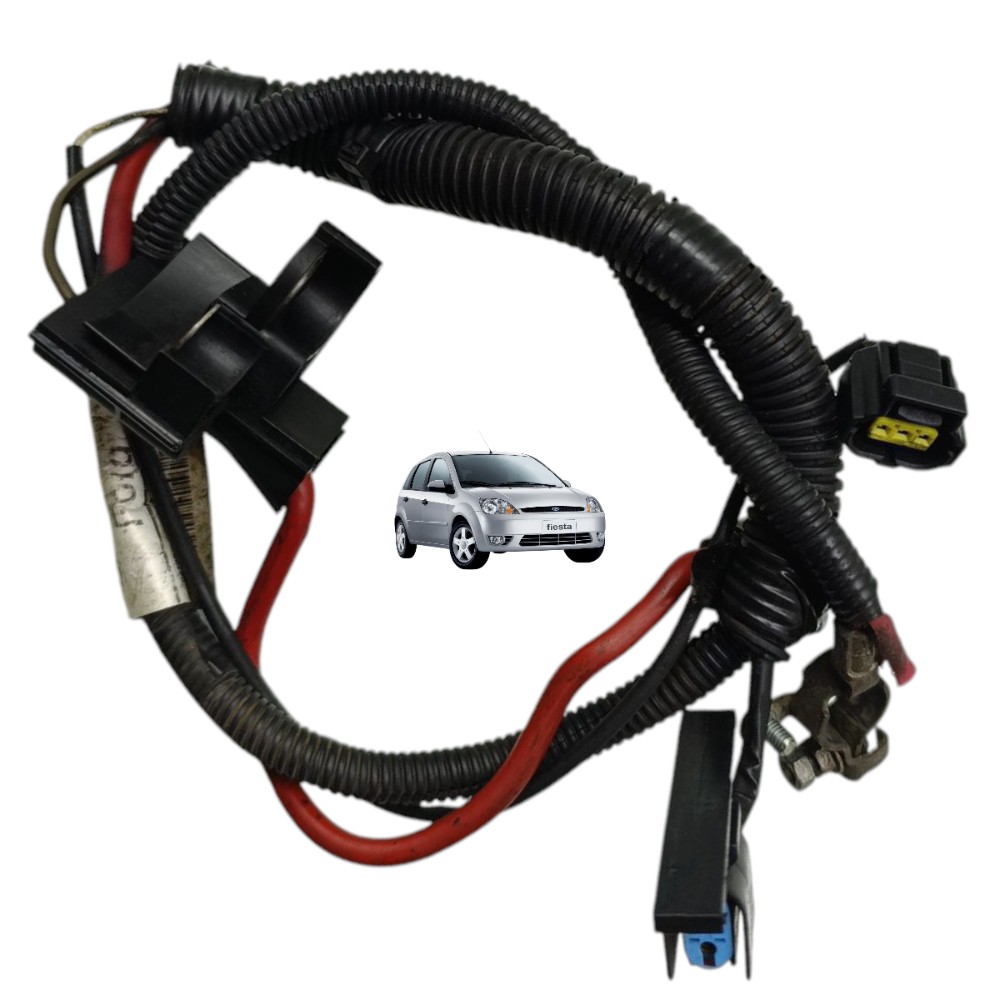 Cabo Polo Positivo Bateria Ford Fiesta 1.0 Zetec Rocam 2003 1