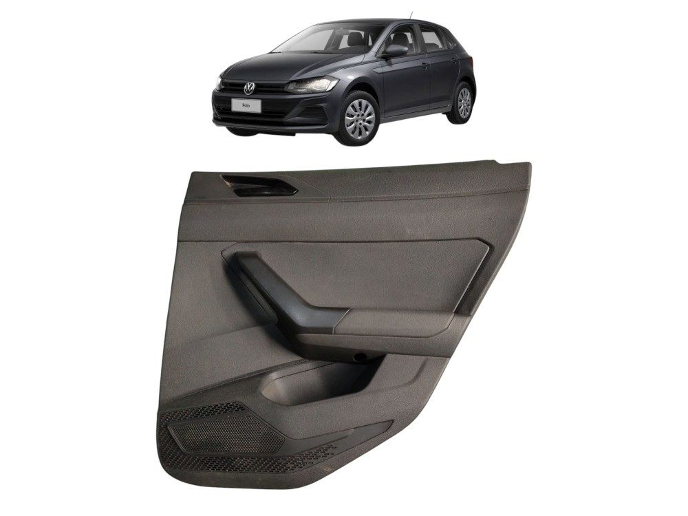 Forro Porta Traseira Direita Vw Polo 2018 2019 2020 1