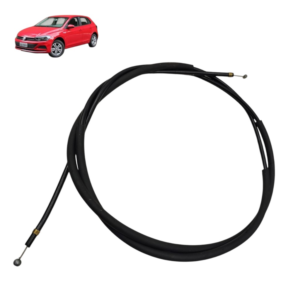 Cabo abertura capô VW Polo virtus 2018 2019 2020 2021 1
