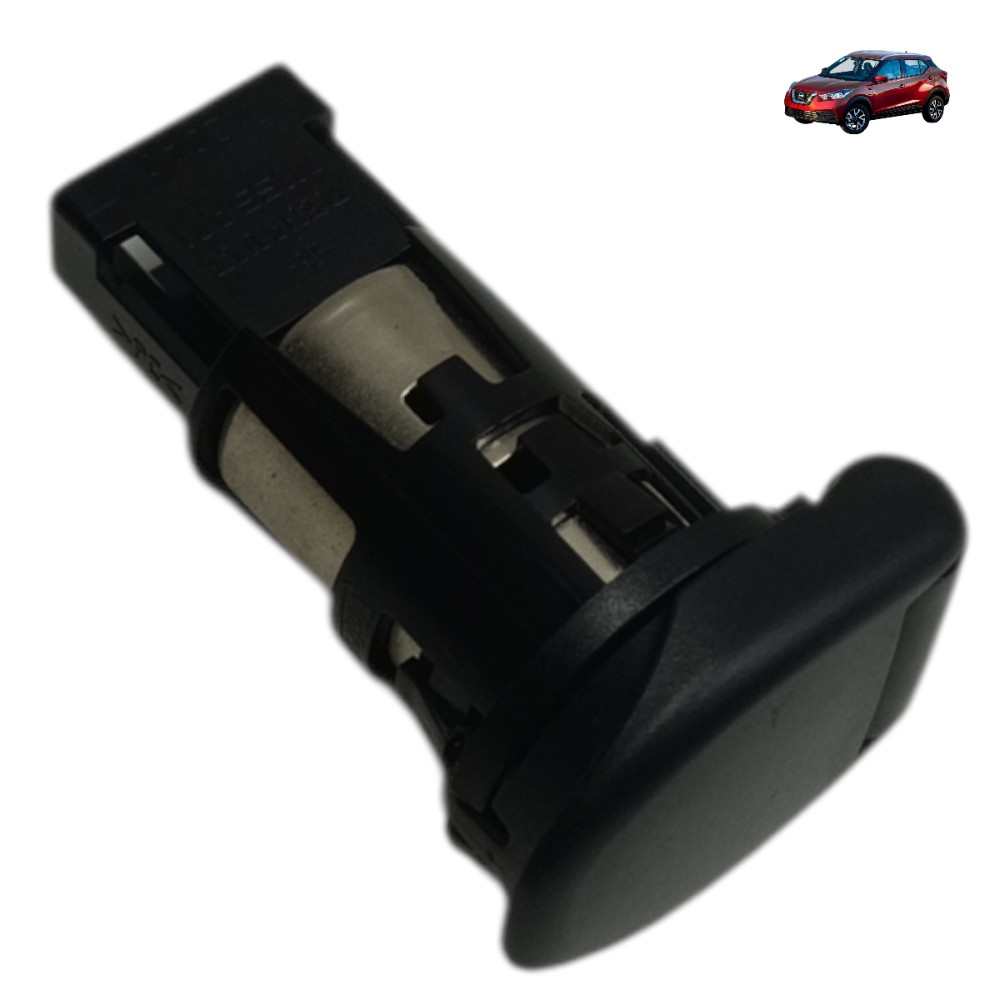 Tomada acendedor 12V painel Nissan kicks 2020 2019 2018 2017 1