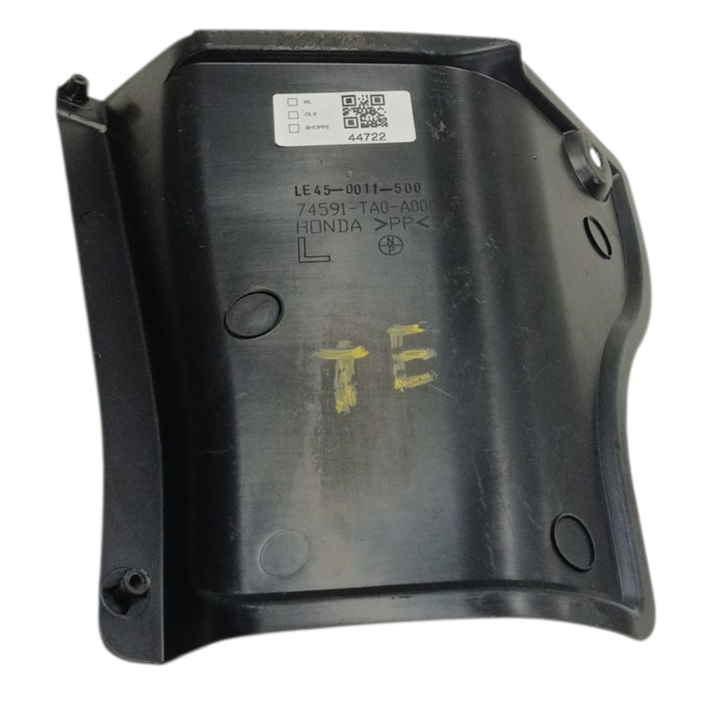 Parabarro Traseiro Esquerdo Honda Accord 2012 2011 2010 2009 2