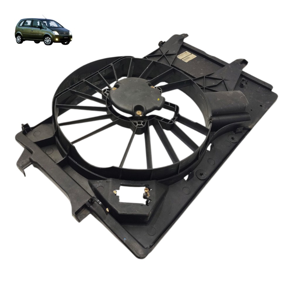 Defletor ventoinha Gm Meriva 2008 2009 2010 2011 2012 1