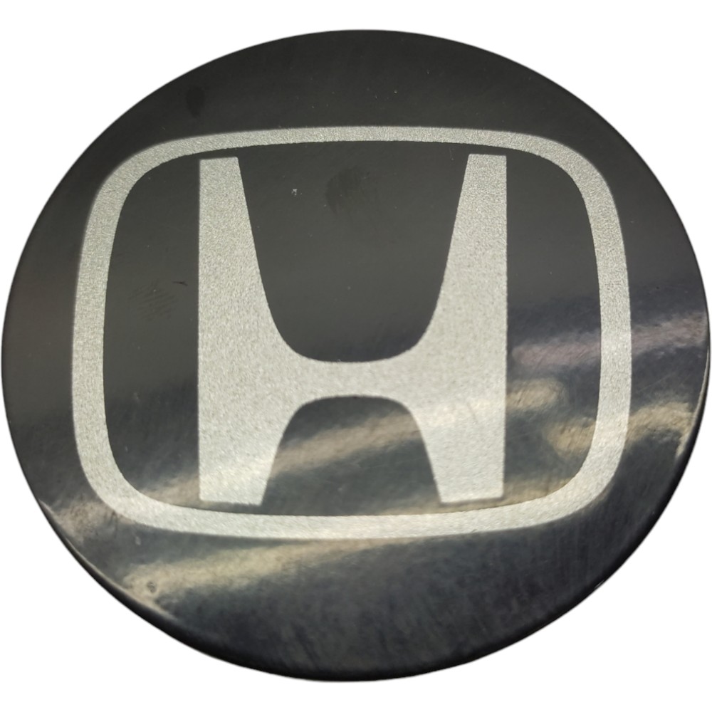 Jogo Calotinha Roda Honda Hrv Civic Crv 67,8mm Original  Preto 1