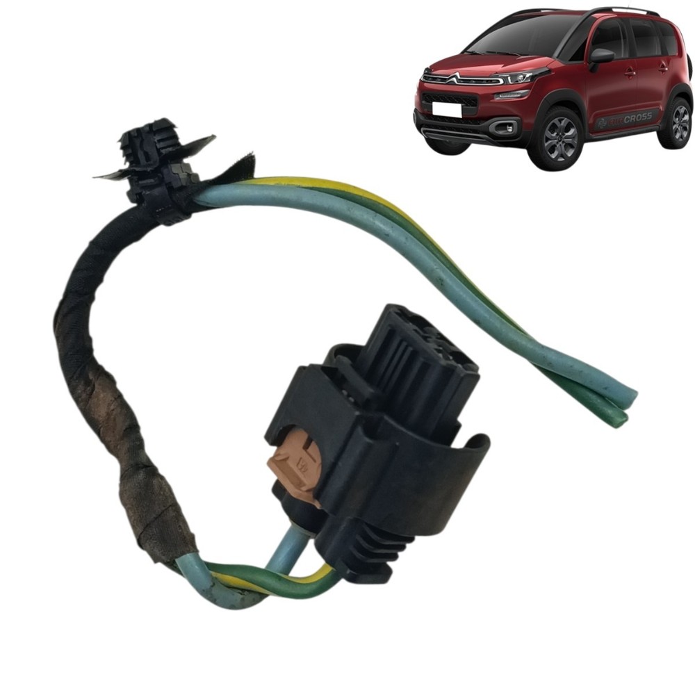 Plug conector ventoinha radiador Citroen Aircross 2017 2018