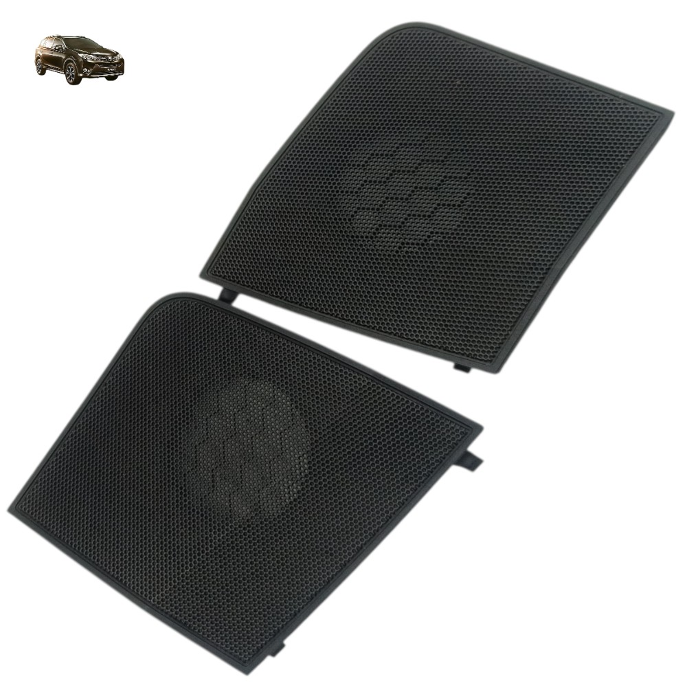 Par Tela Alto Falante Painel Toyota Rav4 2016 2015 2014 2013 Preto