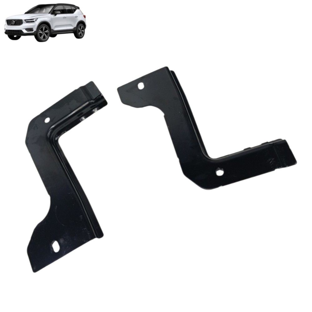 Par Suporte Fixação Bateria Volvo Xc40 T5 2022 2021 2020 Preto
