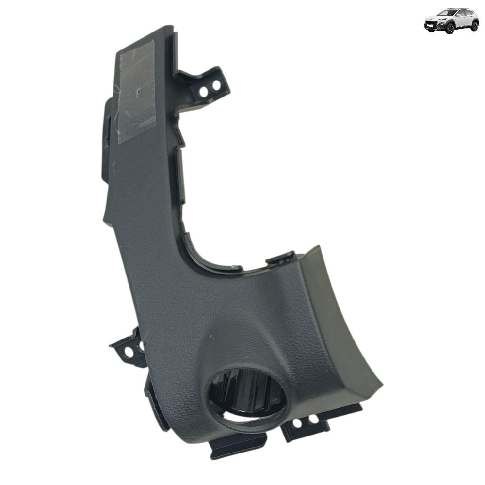 Moldura Start Stop Painel Hyundai Kona Híbrido 2023 2024 Preto Moldado