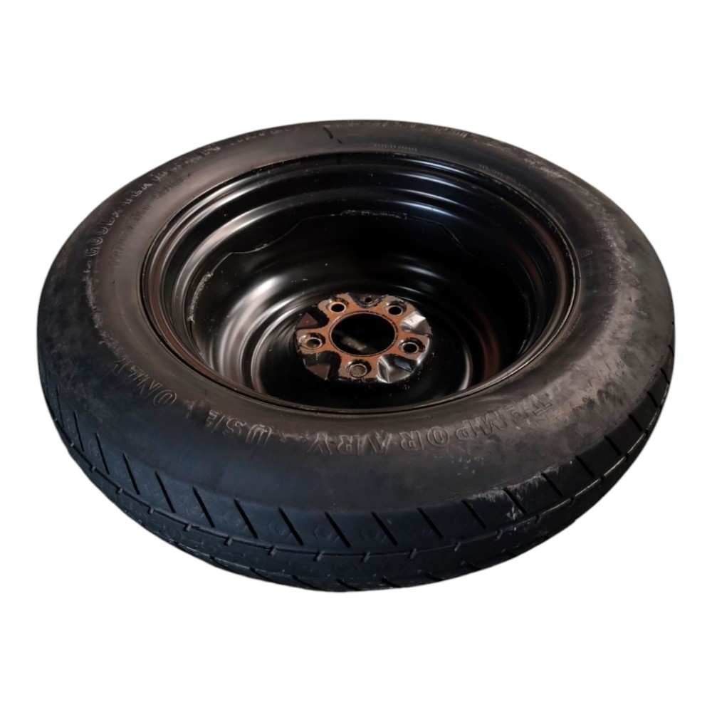 Roda Estepe Ferro Aro 16 Chrysler Grand Caravan 98 1999 2000 Preto 3