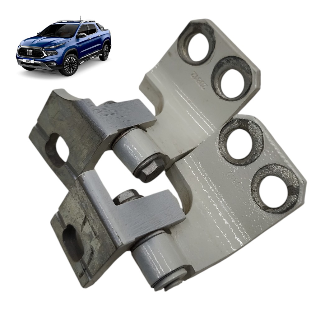 Par dobradiça traseira direita Fiat toro 2025 2024 2023 2022 1