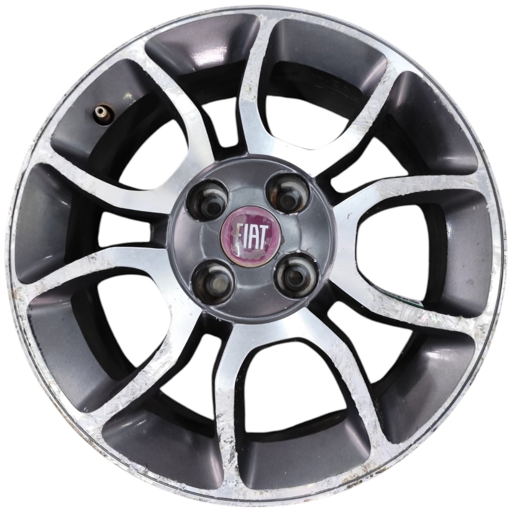 Jogo Roda Aro 15 4×98 Fiat Uno Sporting Palio Mobi Reformar Grafite 3