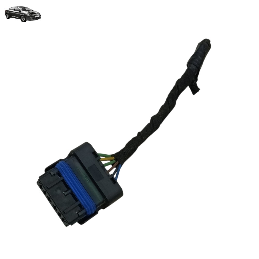 Plug conector fechadura porta dianteira Renault fluence 2013