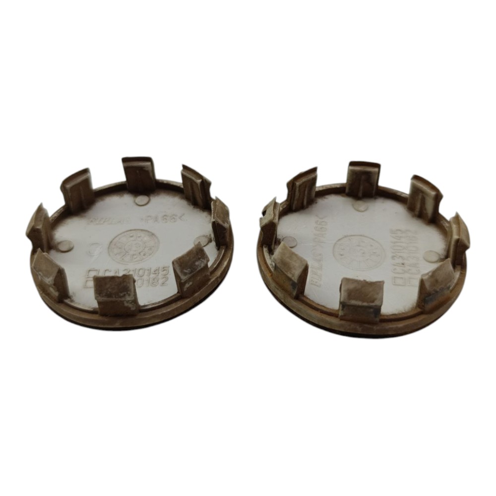 Par Calotinha Central Roda Linha Gm 53mm Cinza 4
