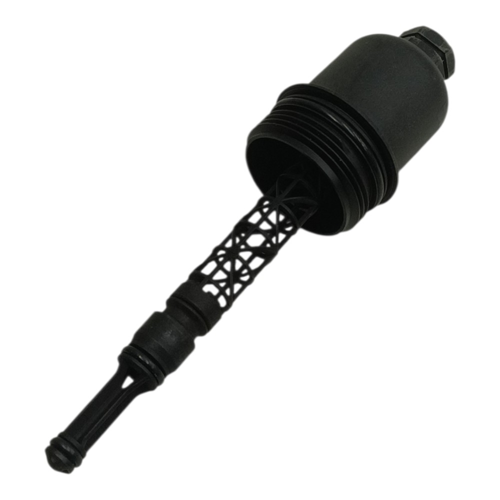 Tampa Copo Filtro Óleo Mercedes C230k 1.8 2003 2004 2005 Preto 3