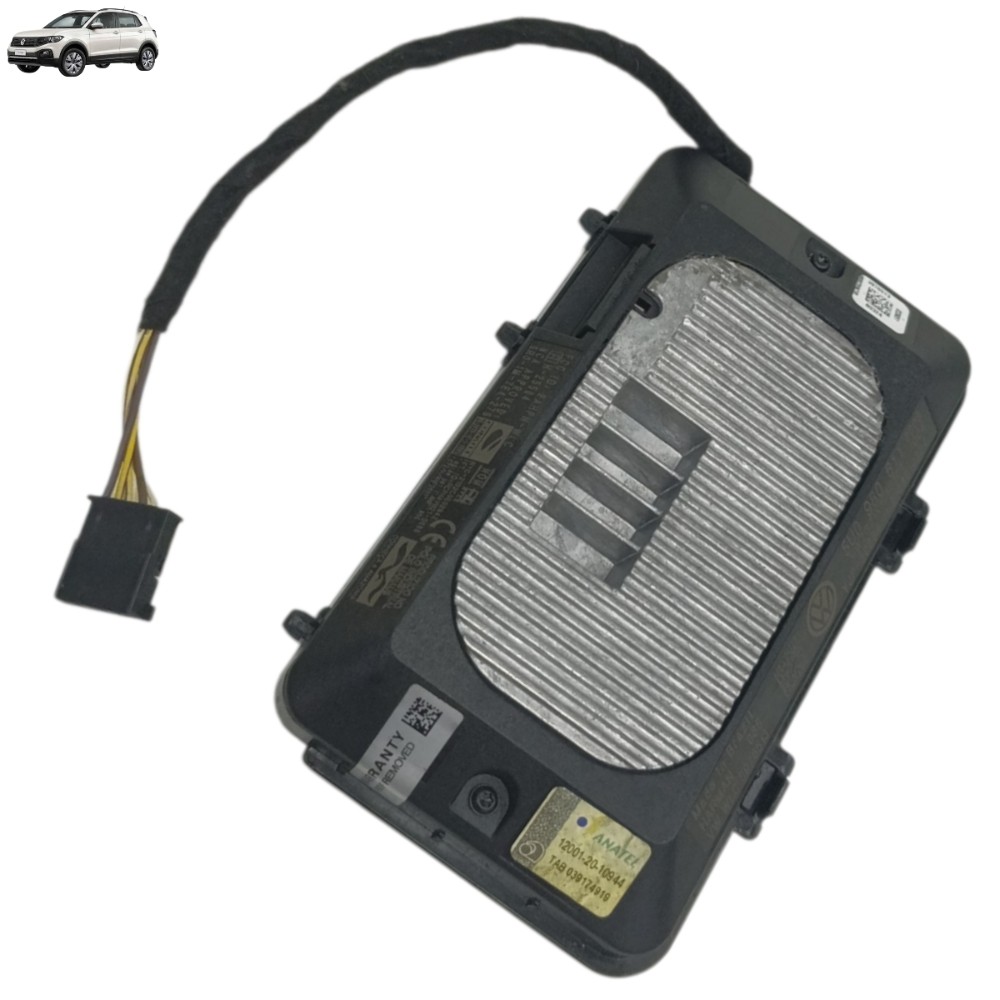 Módulo carregador indução VW tcross polo nivus virtus 2024 1
