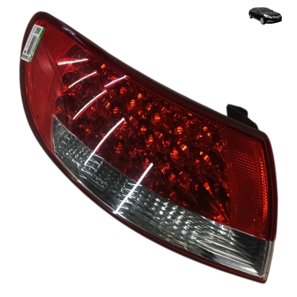 Lanterna Esquerda Carroceria Hyundai Azera 3.3 2007 2008 Esquerdo/motorista Vermelho 1