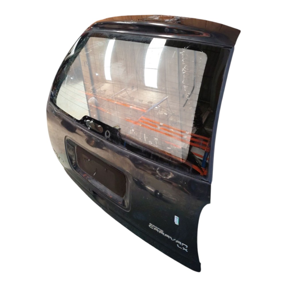 Tampa Traseira Chrysler Grand Caravan 96 1997 1998 1999 2000 Azul-escuro 2