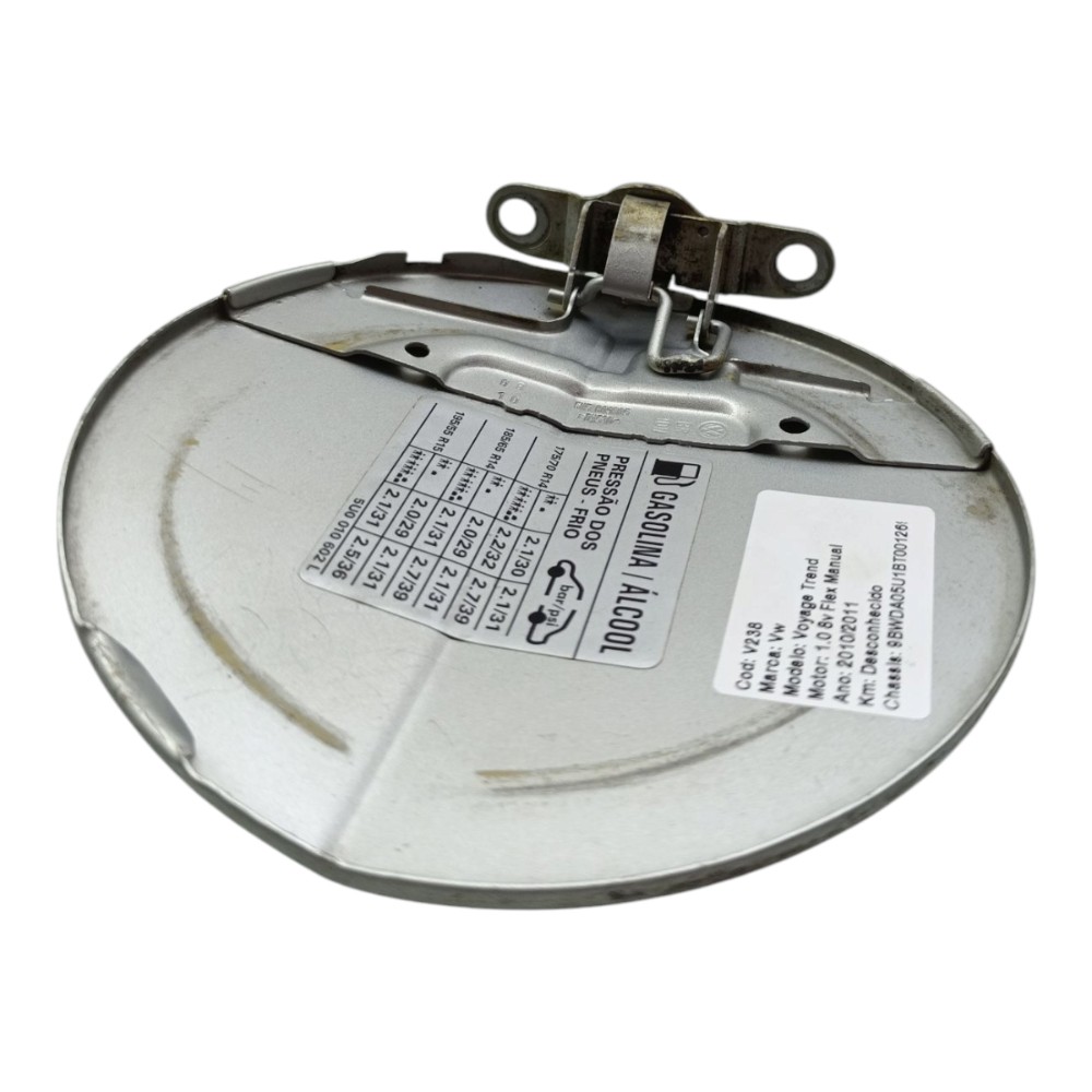 Portinhola Tanque Combustível Vw Voyage G5 2009 2010 2011 12 – Prata – 2010 3