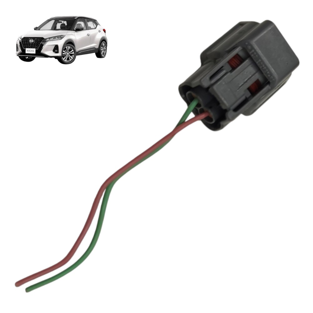 Plug conector sensor carcaça valvula nissan Kicks 1.6 2020 1