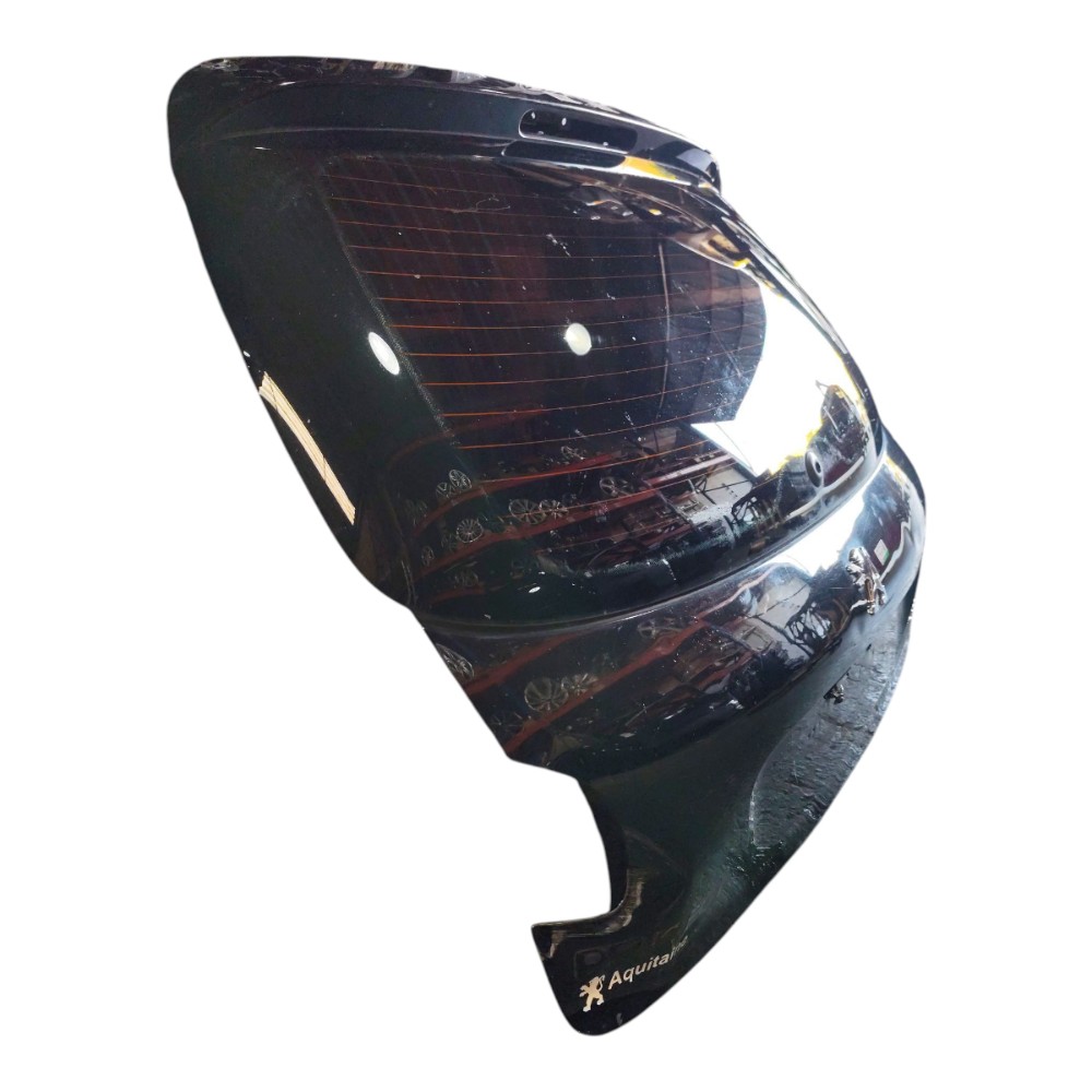 Tampa Traseira Peugeot 206 207 2006 2007 2008 2009 2010 2011 Preto 3