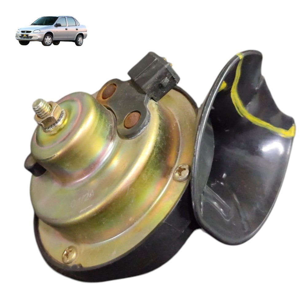 Buzina Caracol Gm Corsa Classic 2009 2008 2007 2006 Detalhe 1