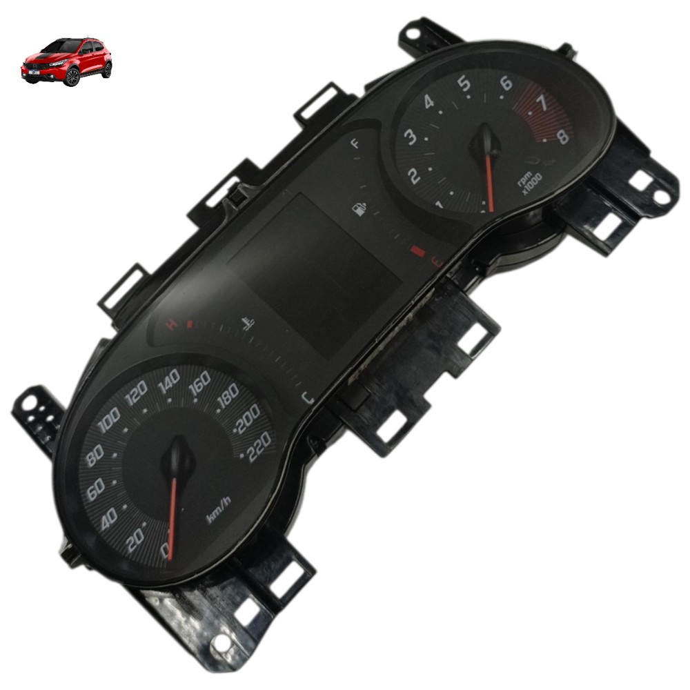 Painel Instrumentos Fiat Argo 1.0 3cc 2021 Para Programar Preto 1
