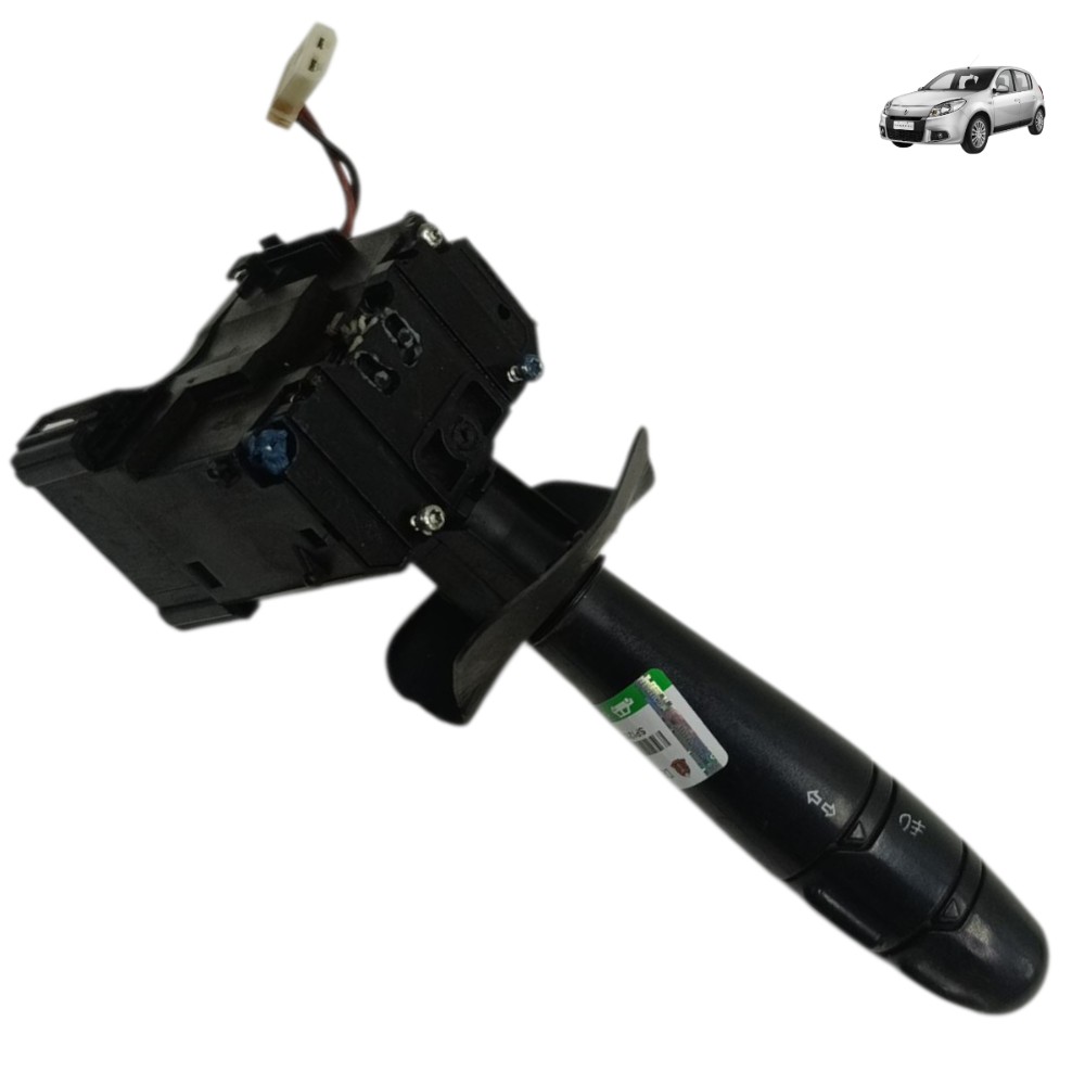Chave seta farol Renault Sandero 2010 2011 2012 2013 2014