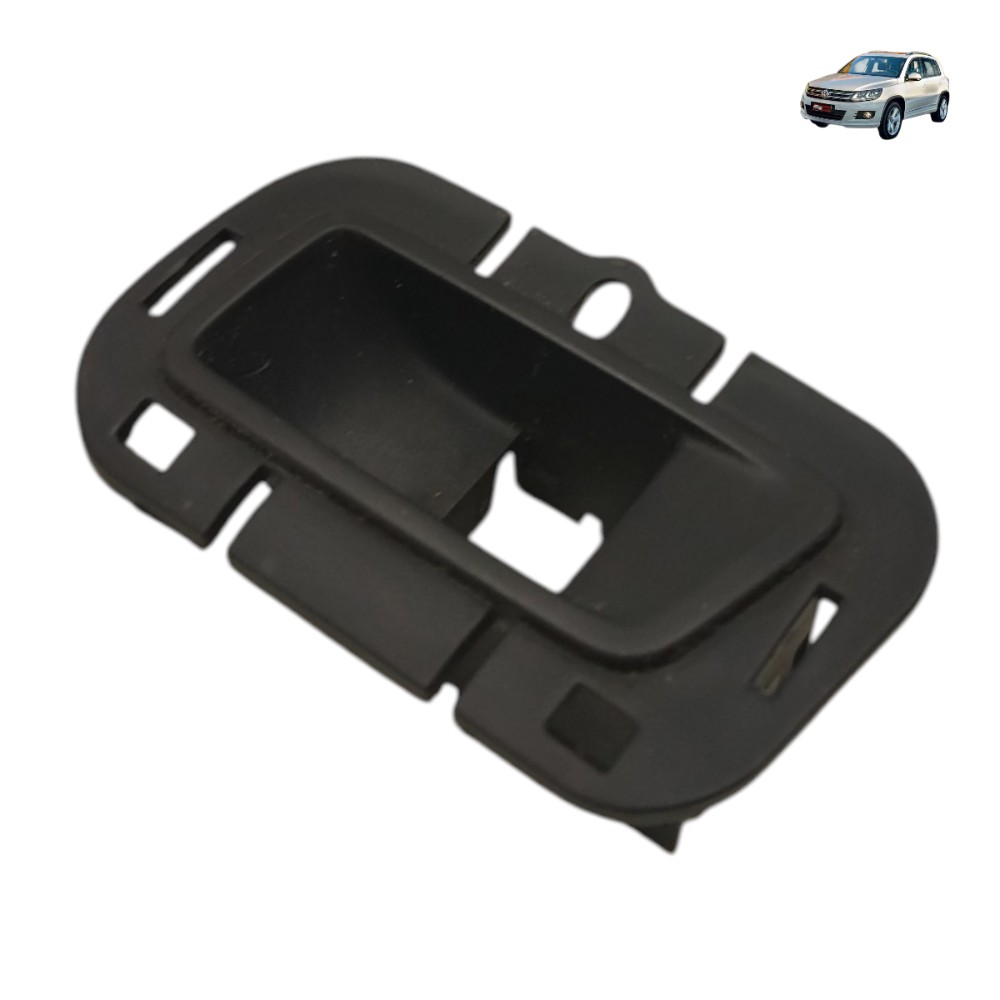 Moldura Botão Vidro Traseira Direita Vw Tiguan 2011 2012 1