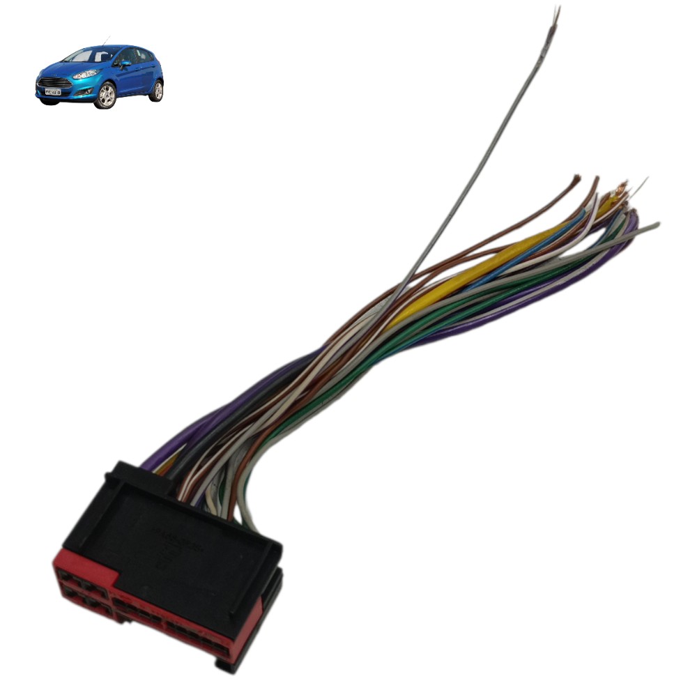 Plug conector módulo conforto Ford New Fiesta cv1t14b532af 1