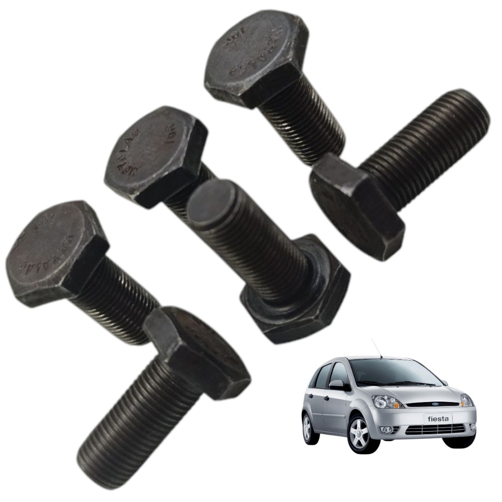 Jogo Parafuso Volante Motor Ford Fiesta 1.0 Zetec 2003 2004 1