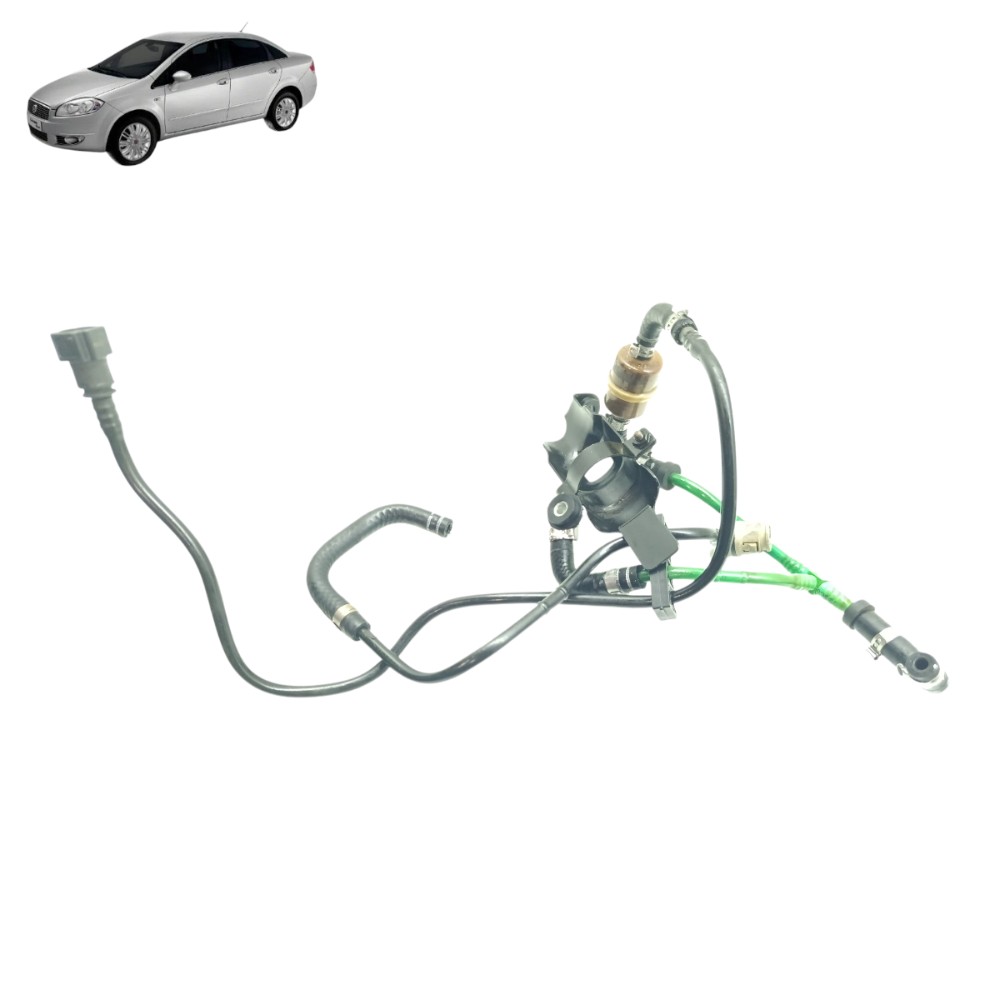 Jogo Cano Mangueira Partida Fria Fiat Linea 1.8 Etorq 2011 1
