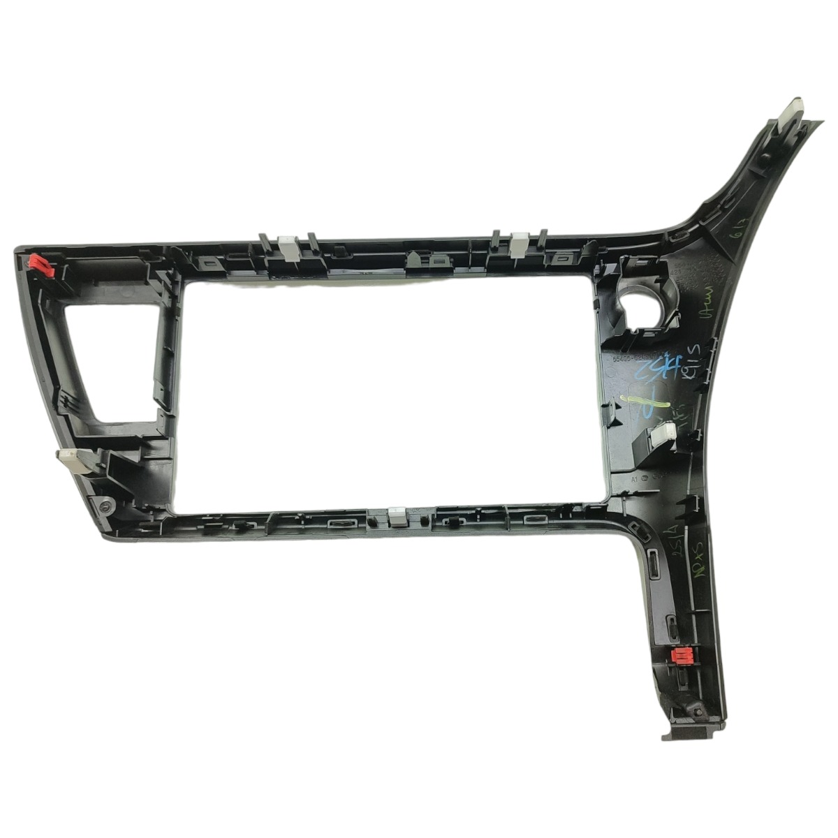 Moldura Acabamento Painel Mídia Toyota Corolla 2017 2018 19 3
