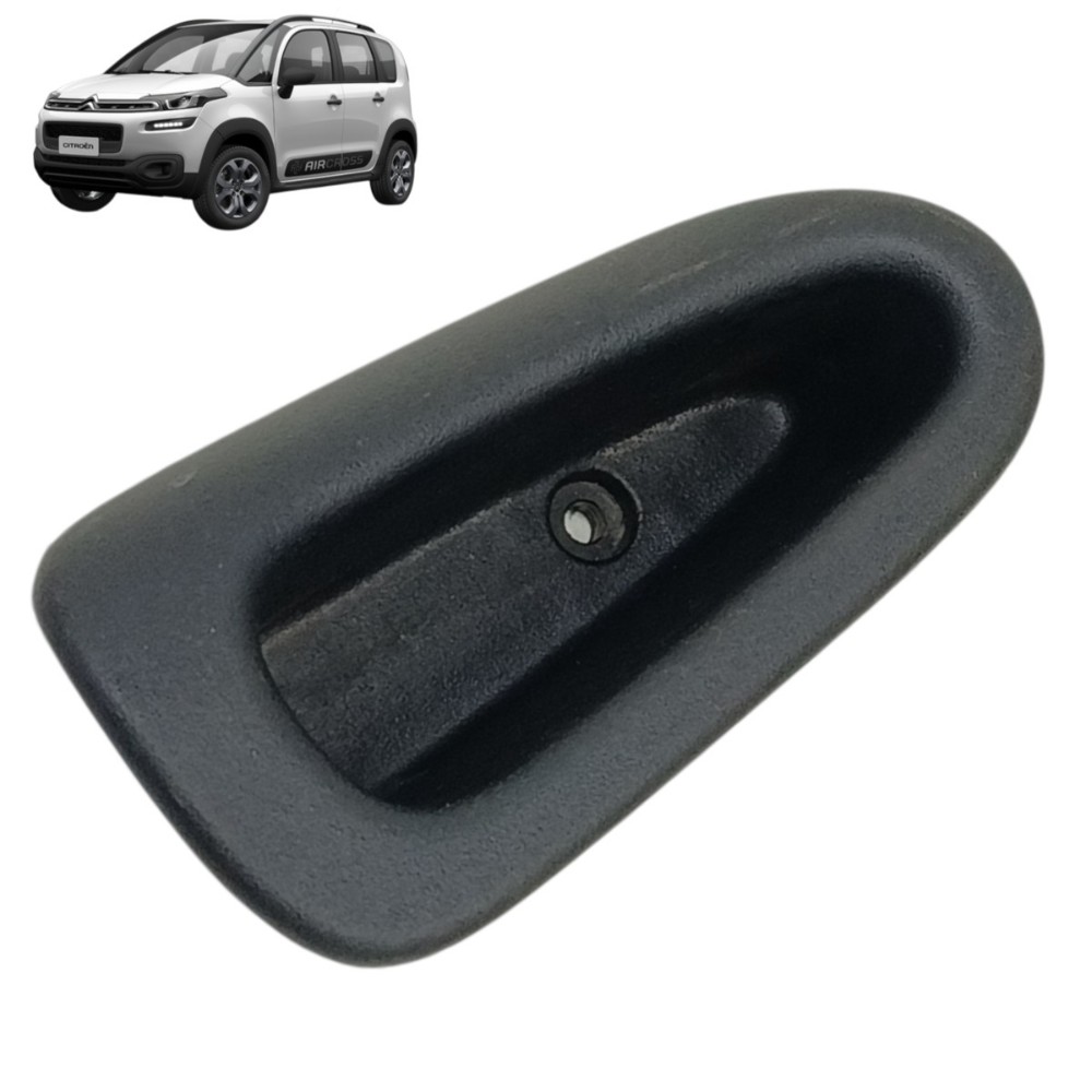Puxador Interno Porta Traseira Direita Citroen Aircross 2018 Preto