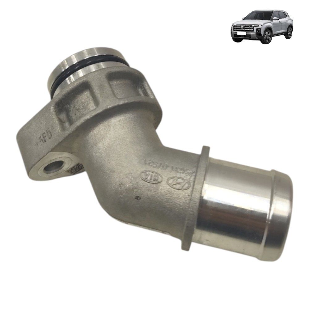 Flange Cano Bomba Água Hyundai Creta 1.0 Turbo 2026 2025 24 1